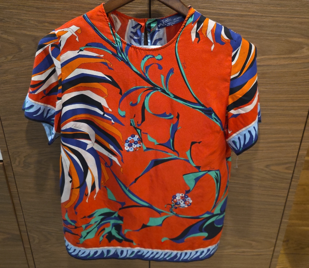 Vibrant Multicolor Women's Top PUCCI